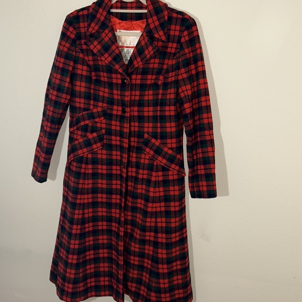 Pendleton Long Wool Coat - Picture 4 of 8